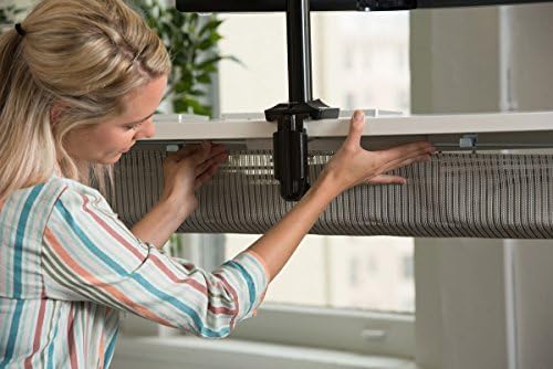 Black Desk Cable Management Tray with 12 Adjustable Straps G864