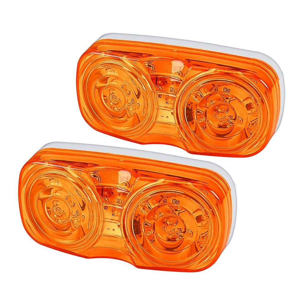 Amber LED Clearance Marker Lamps, 2 Pack W76102
