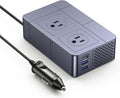 300W Pure Sine Wave Inverter DC 12V to AC 110V Car Plug Adapter Outlet X747385