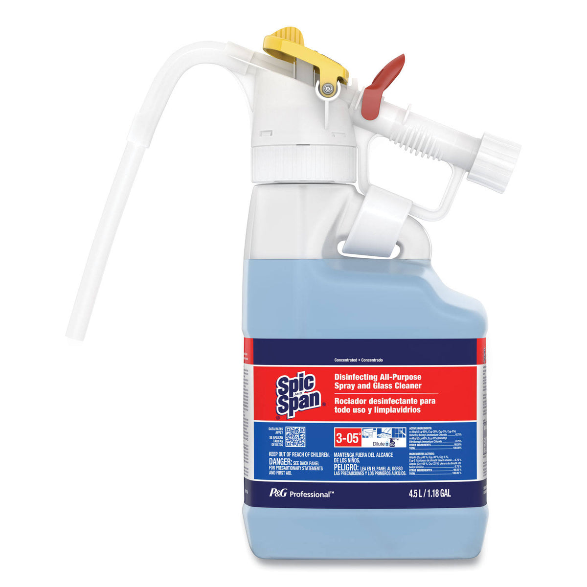 All-Purpose Spray and Glass Cleaner, Fresh Scent, 4.5 L Jug K785