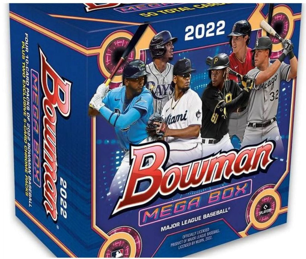 2022 Topps MLB Bowman Baseball Trading Card Mega Box X227