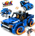STEM Building Toys 2-in-1 Remote Control Car Building Kits B450