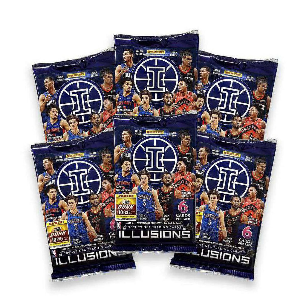 2021-22 Basketball Trading Card Blaster Box (6 Packs) Q6450