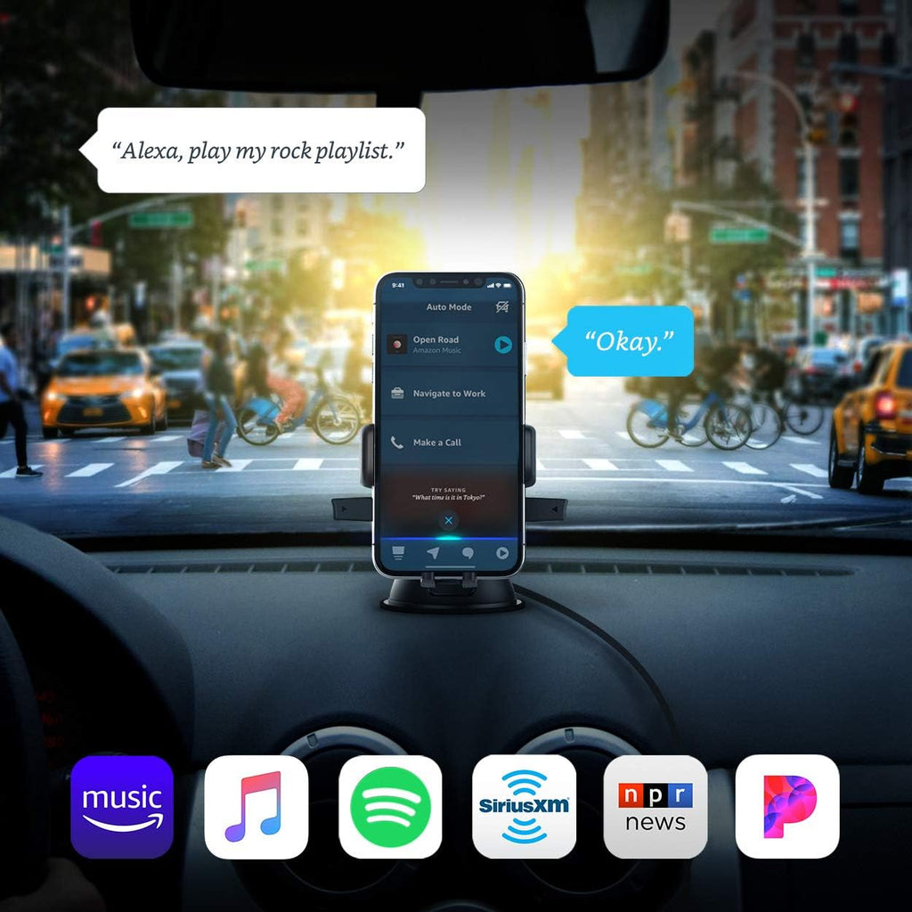 Car Mount Phone Holder with Alexa Built in L96415