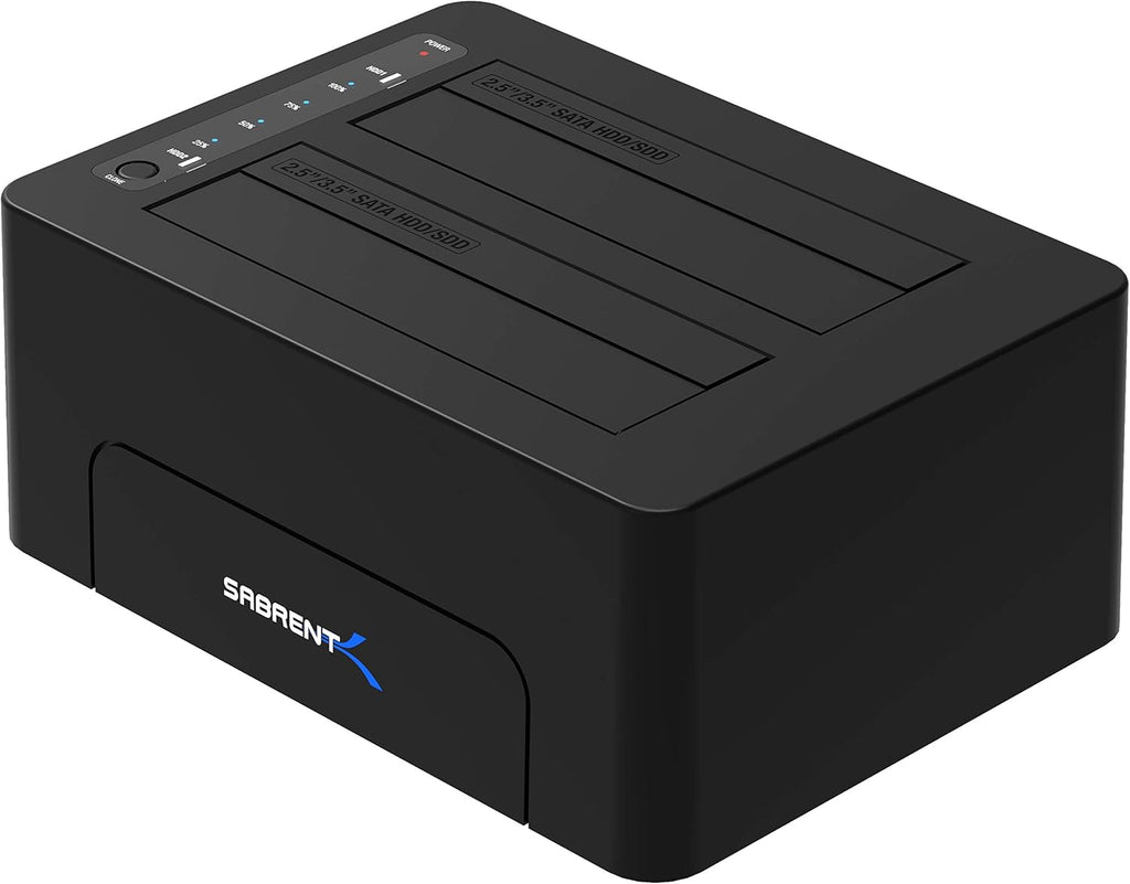 USB 3.0 to SATA Dual Bay External Hard Drive Docking Station R572413