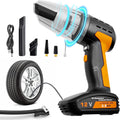 Portable Car Vacuum Cleaner Tire Inflator 4-in-1 F59467