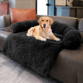 Gradient Brown Medium Plush Dog Bed H1090