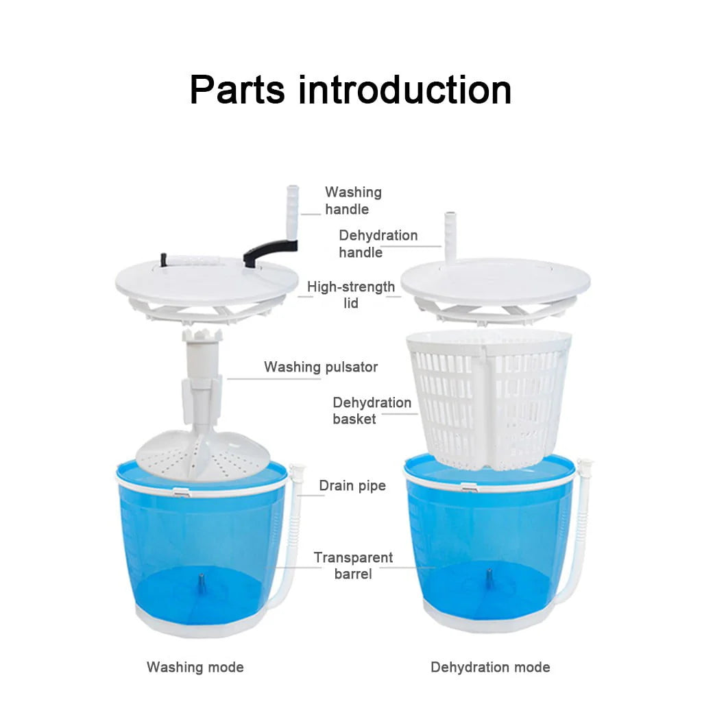 Portable Mini Manual Washing Machine K2860