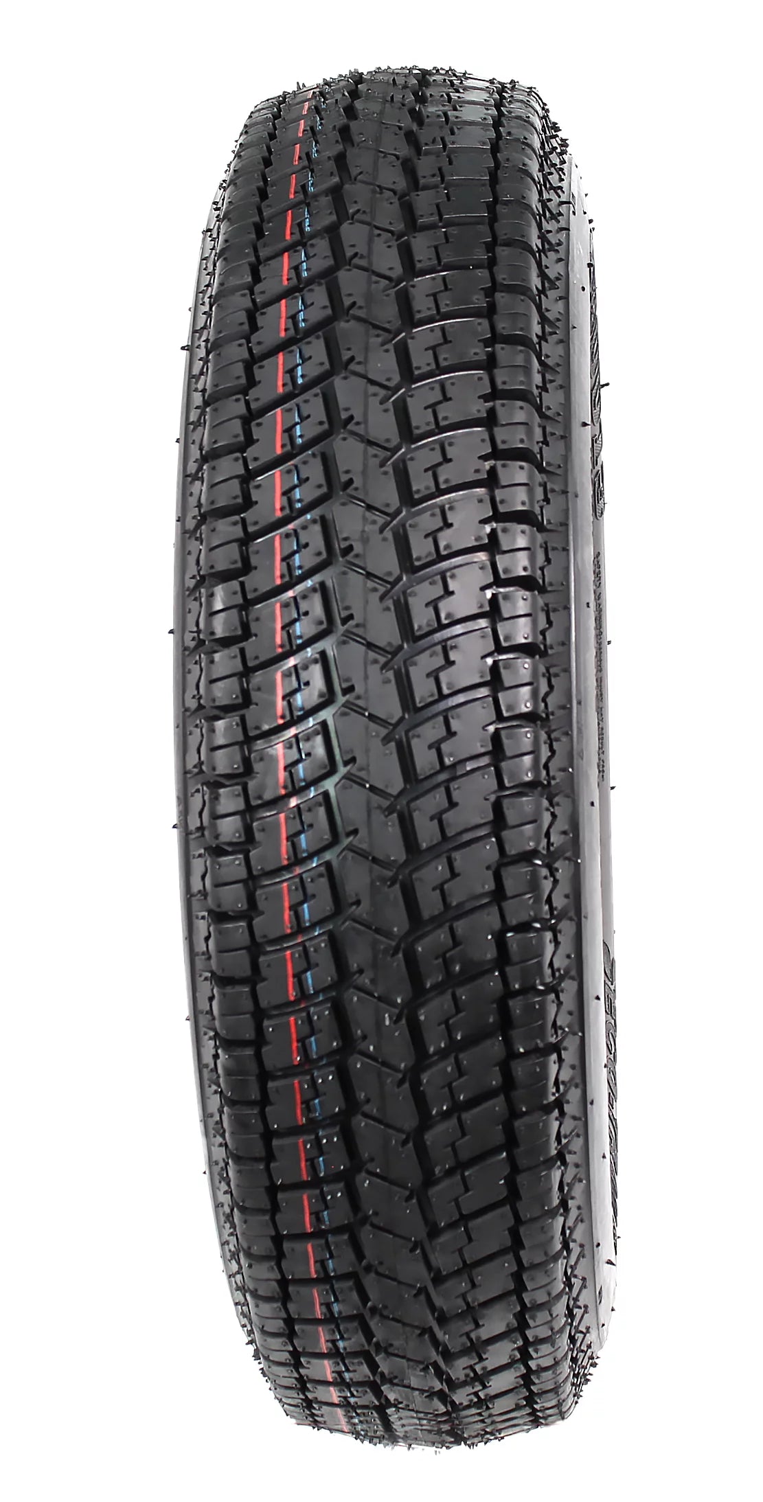 ST175/80D13 5 Lug Galvanized Spoke Trailer Tire On Rim Y107