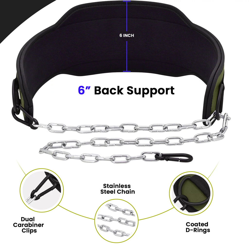 Dipping Belt with Adjustable Steel Chain X776600