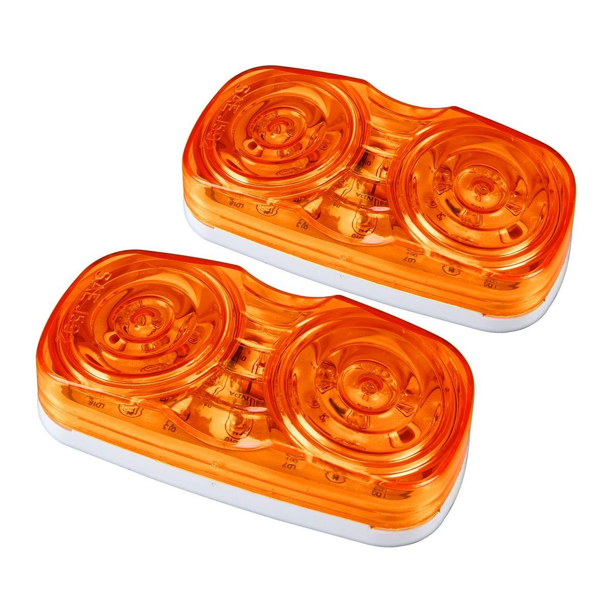 Amber LED Clearance Marker Lamps, 2 Pack W76102
