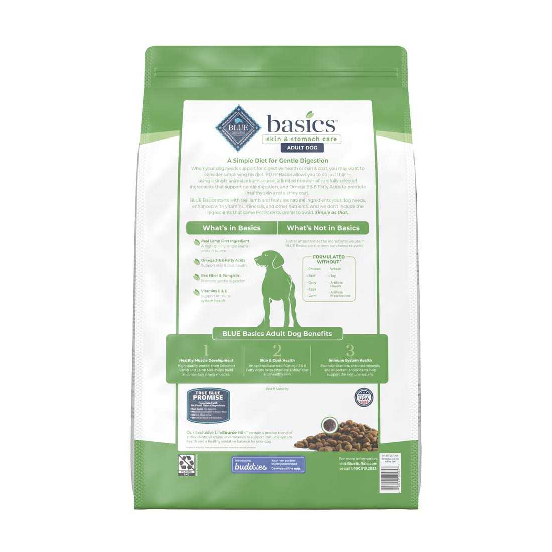 Grain Free Dry Dog Food Lamb & Potato E218443