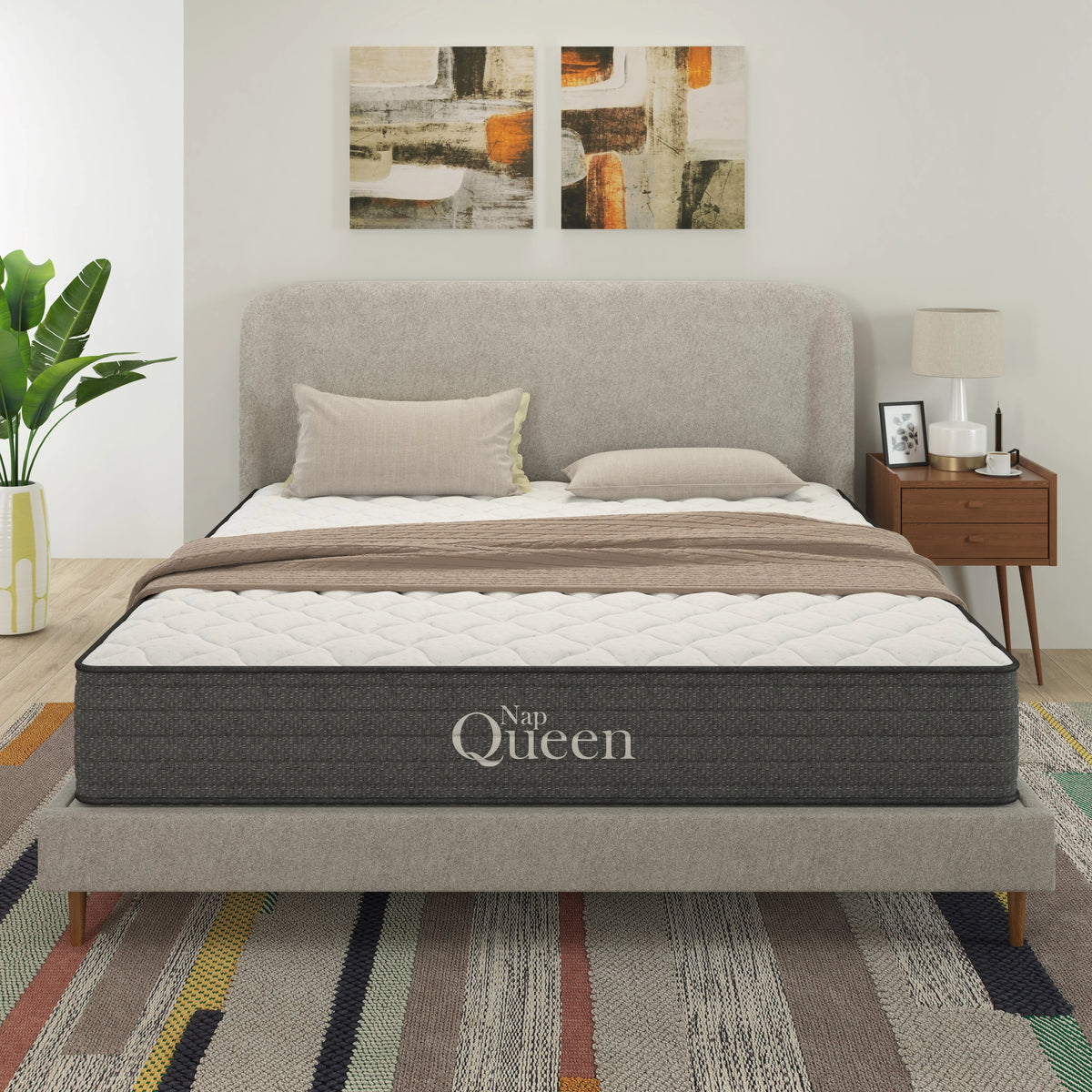 8 Medium Firm Hybrid Memory Foam Pocket Spring Mattress Full Size V8851