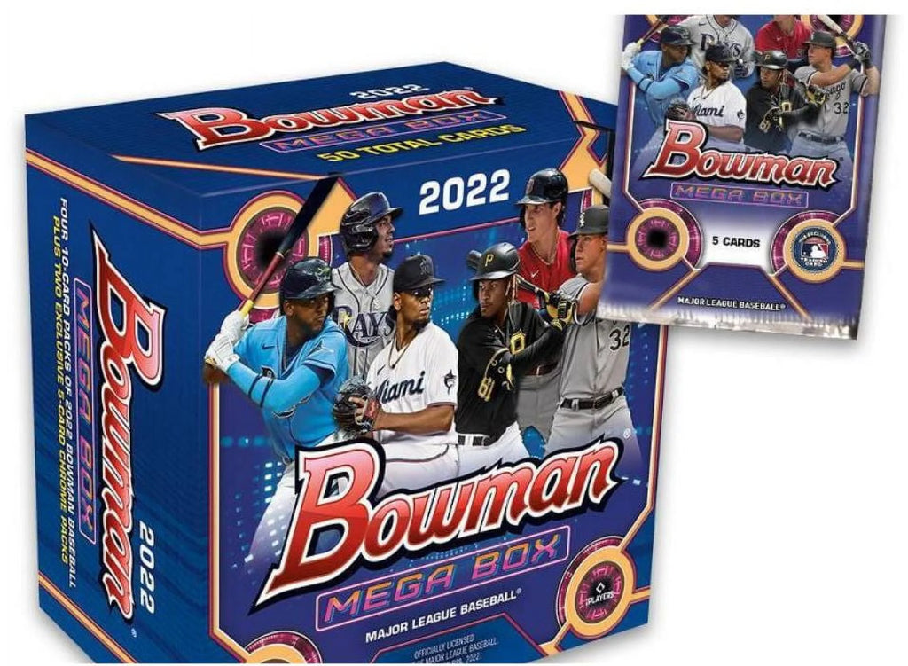 2022 Topps MLB Bowman Baseball Trading Card Mega Box X227