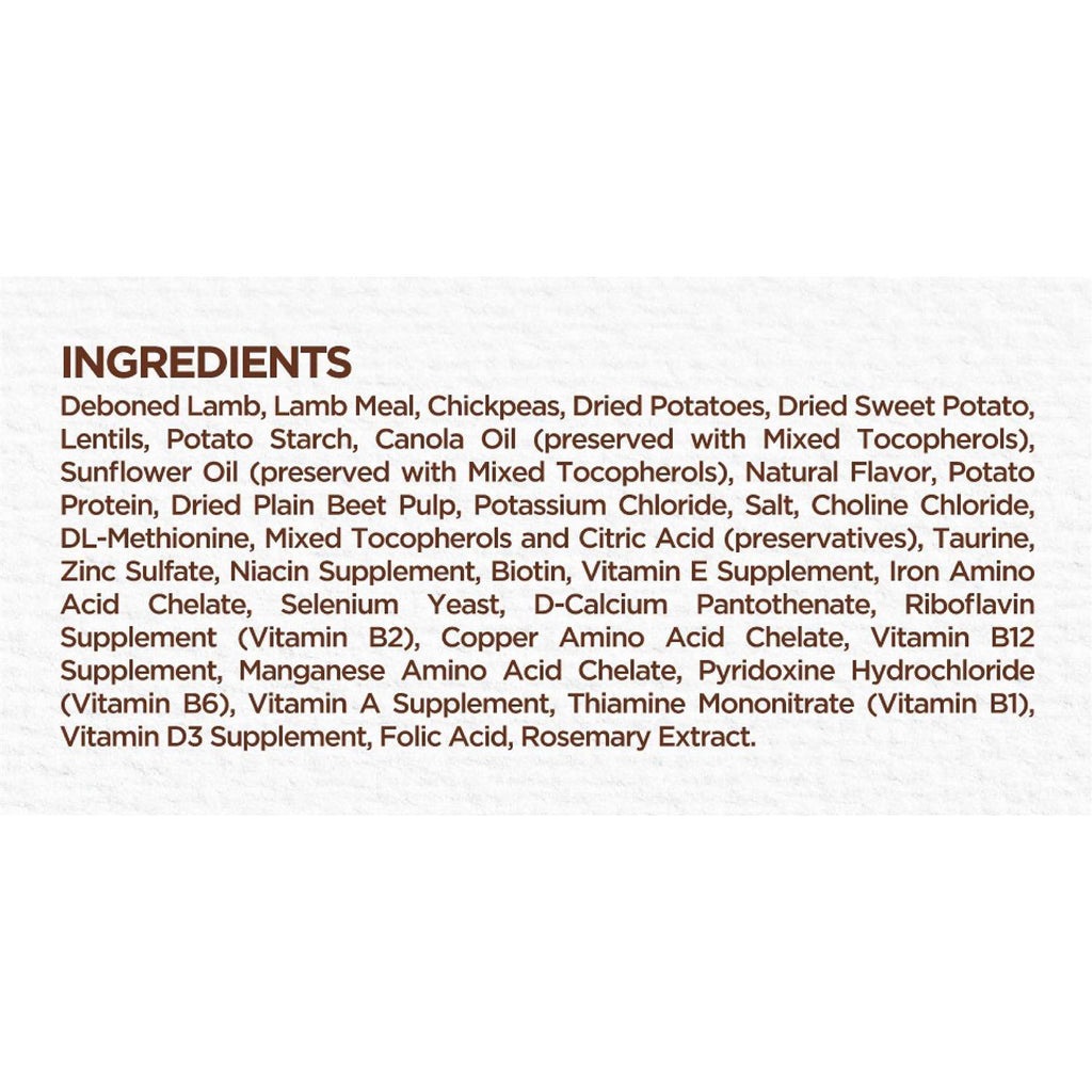 Limited Ingredient Diet Lamb & Sweet Potato Dry Dog Food K8769