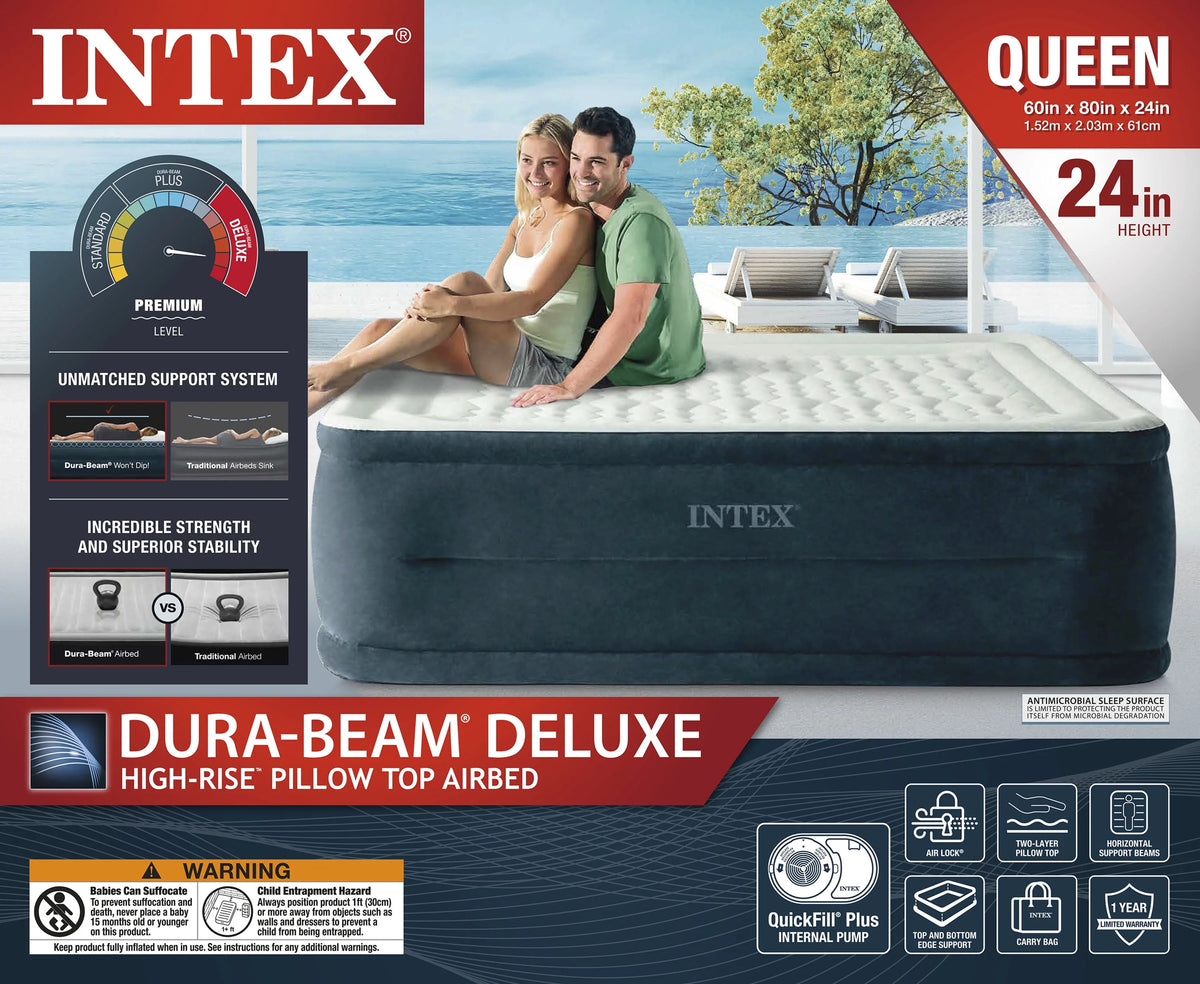Queen Airbed Mattress with Internal Pump N540