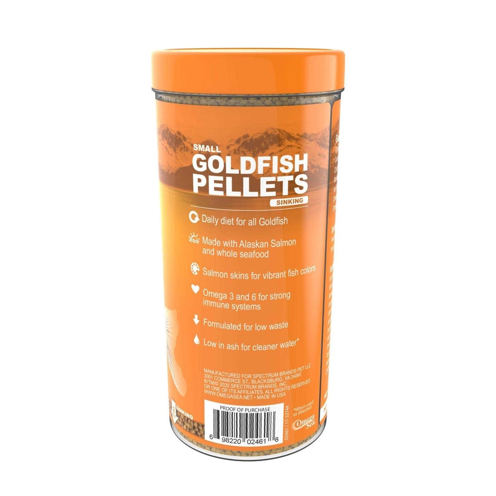 Sinking Small Goldfish Pellets V45237
