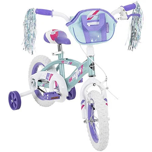 12 inch Blue Kid Bike with Streamers & Bag X264