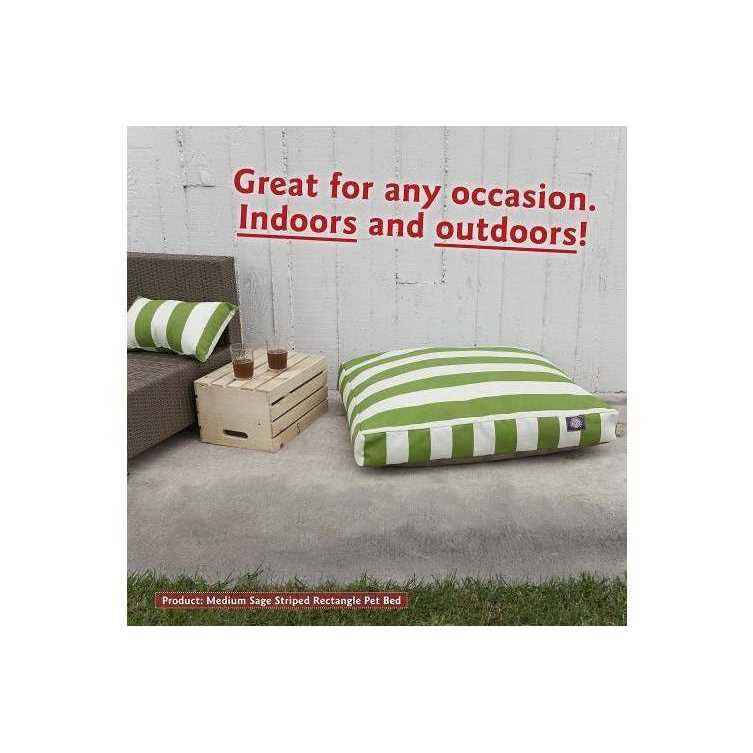 Vertical Stripe Dog Bed O60713