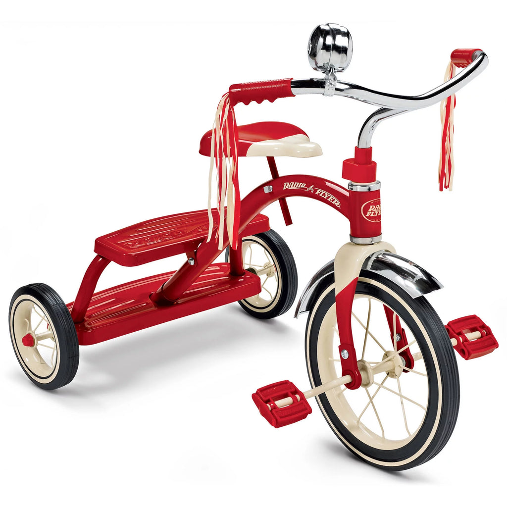 Classic Red Dual Deck Tricycle L4817