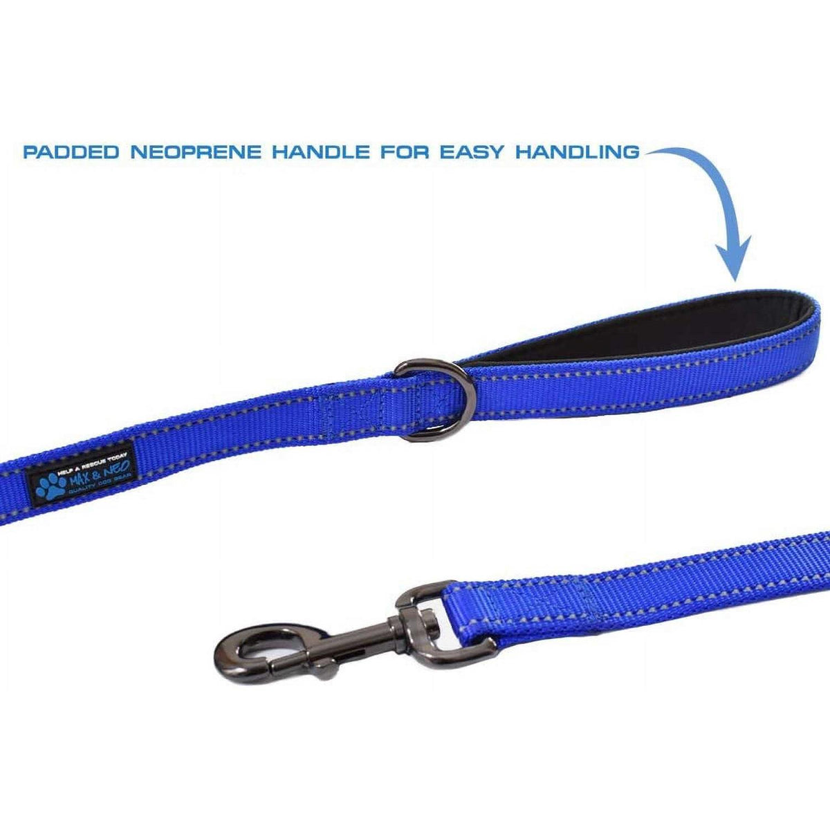 Double Handle Reflective Dog Leash M585228