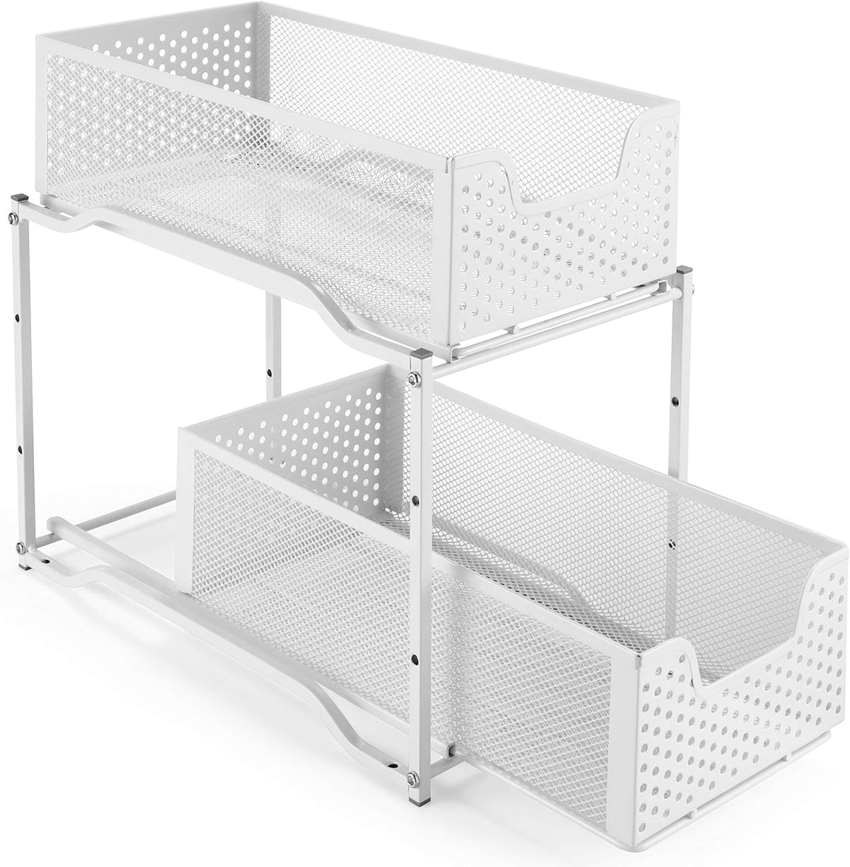 2-Tier Under Sink Cabinet Organizer with Sliding Drawer O33208