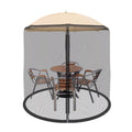 Mosquito Net for 7.5ft Patio Umbrellas with Weighted Bottom O52112