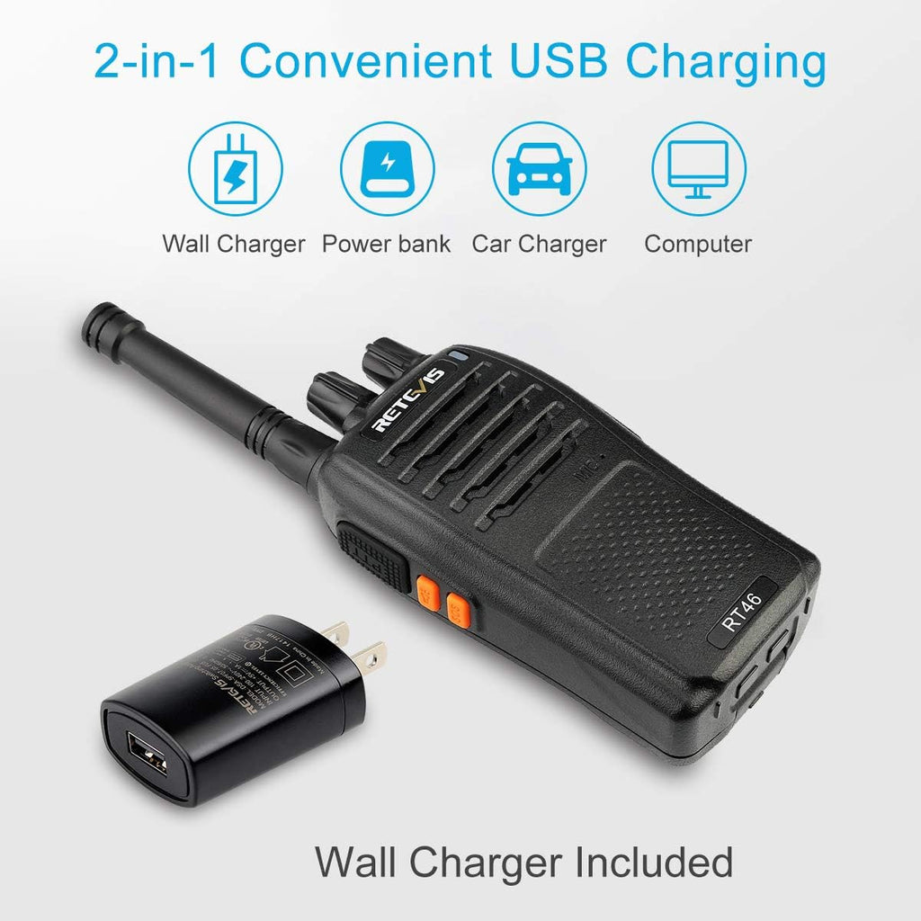 Mini Walkie Talkie, 4 Pack F4548
