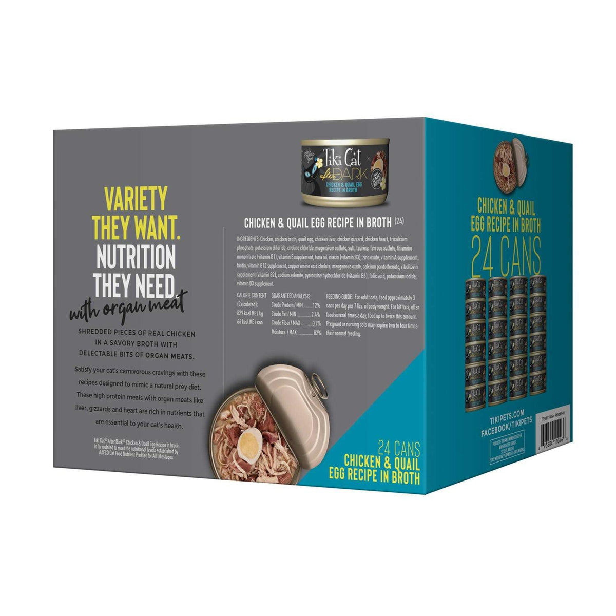 Chicken & Quail Egg Grain-Free Wet Cat Food Z368826