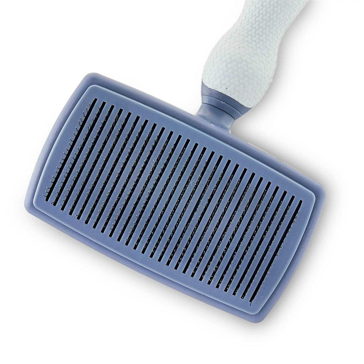 Self Cleaning Dog Slicker Brush with Non-Slip Handle F8180