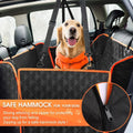 Waterproof Scratchproof Dog Car Seat Cover with Side Flaps D84271