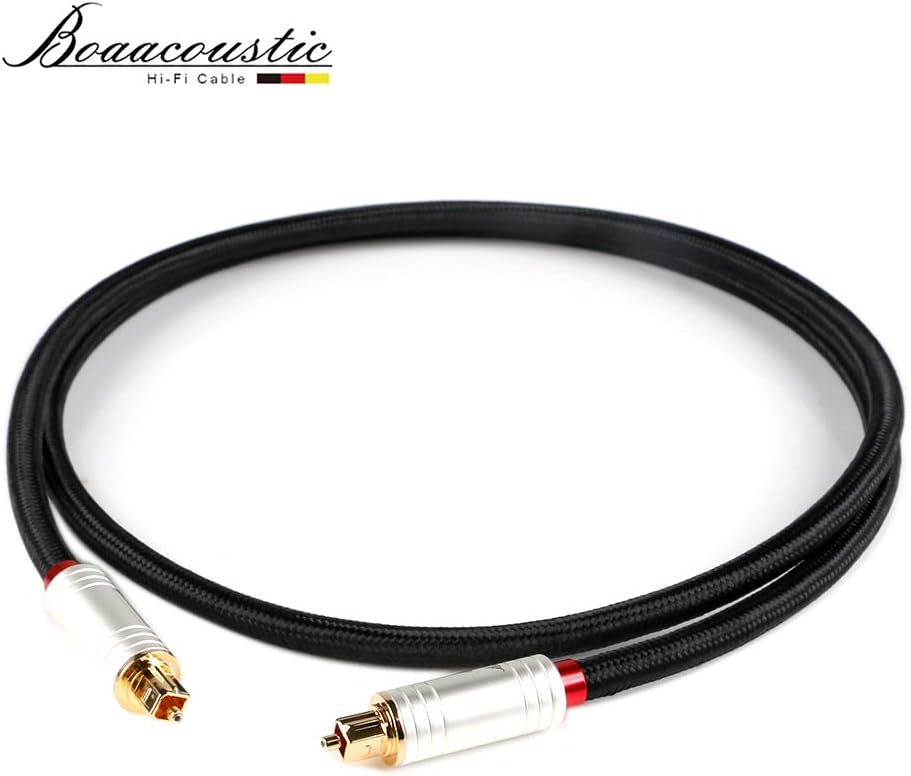 Fiber Optical Audio Cable Toslink Male to Male 6ft G558649
