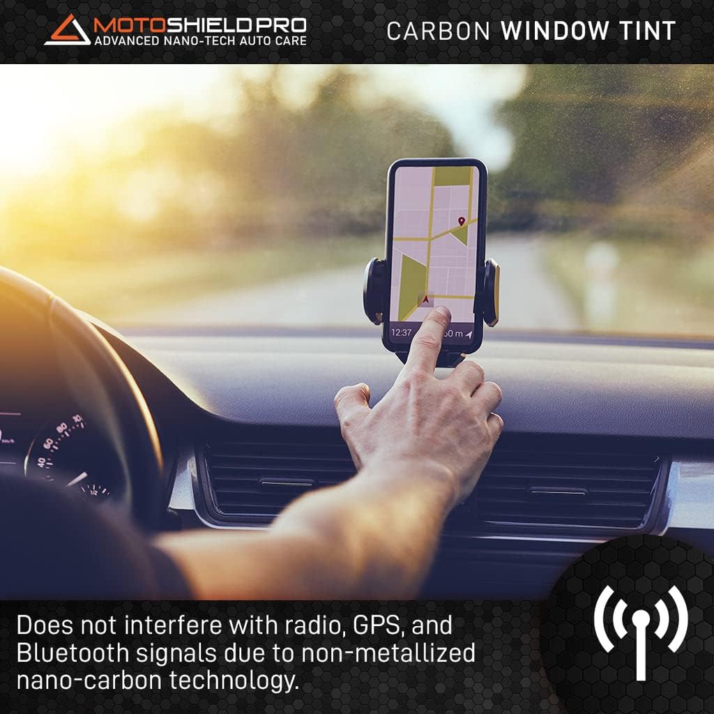 Carbon Window Tint Film 35% VLT 20" x 100' Roll D923528