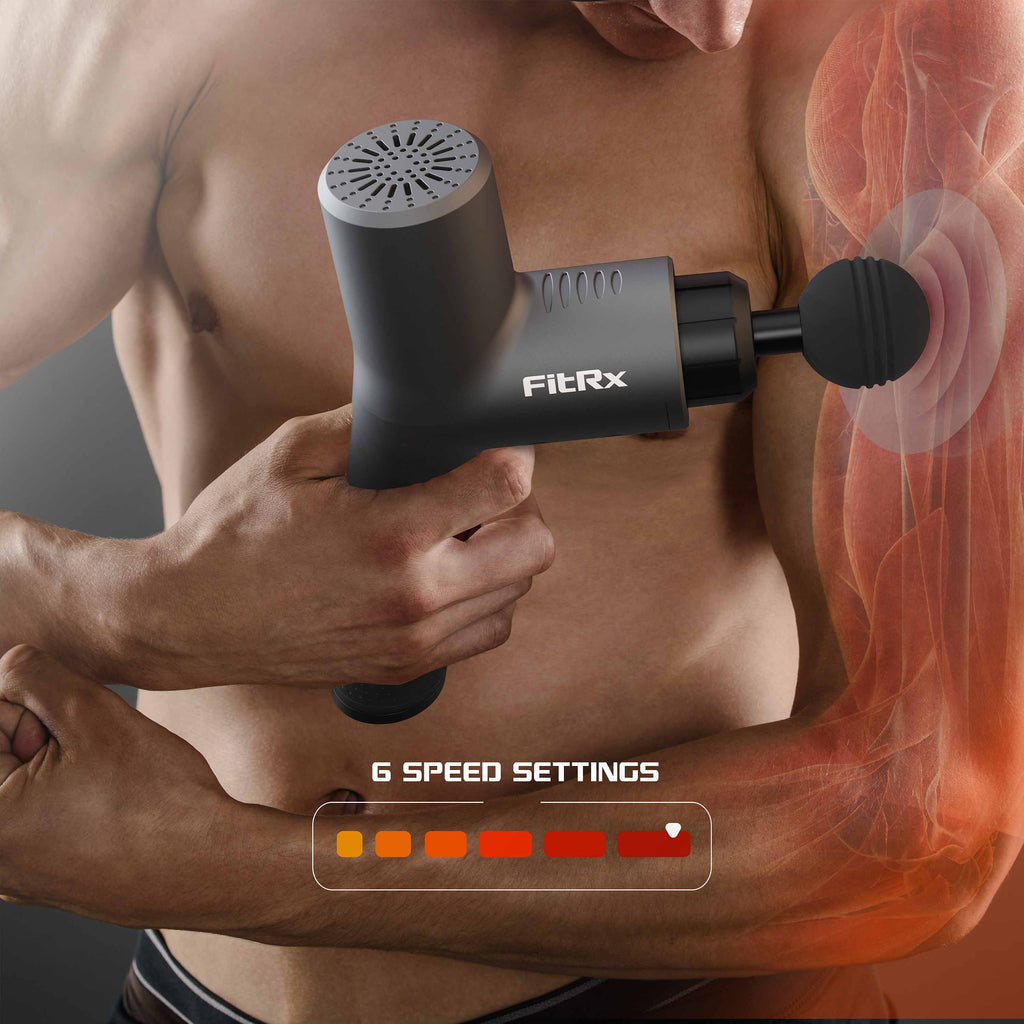 Handheld Percussion Massage Gun with Attachments P149