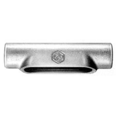 1-Inch Die Cast Aluminum Type C Conduit Outlet Body with Cover and Gasket W23487