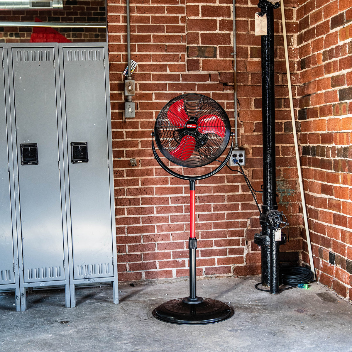 16 inch High Velocity Oscillation Stand Fan H452
