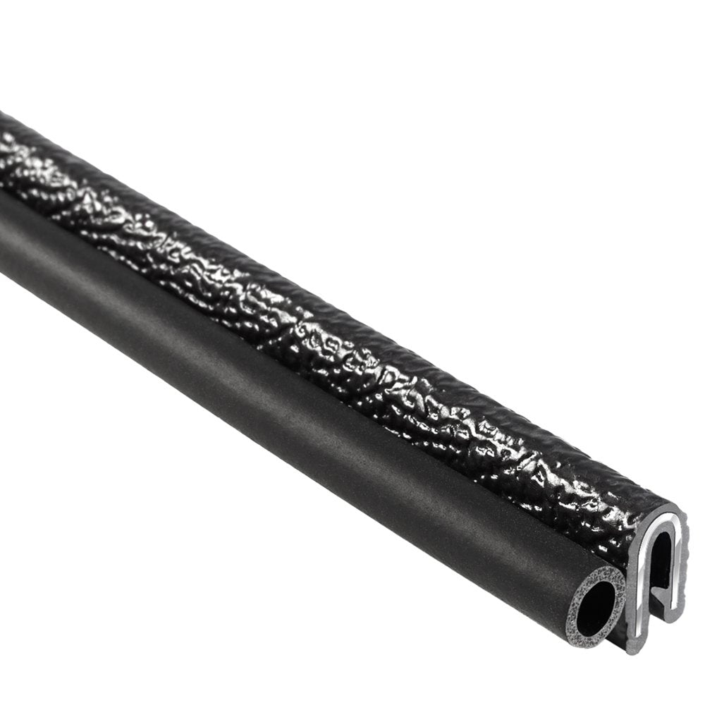 PVC EPDM Rubber Trim Seal with Side Bulb, 25' Length Y910