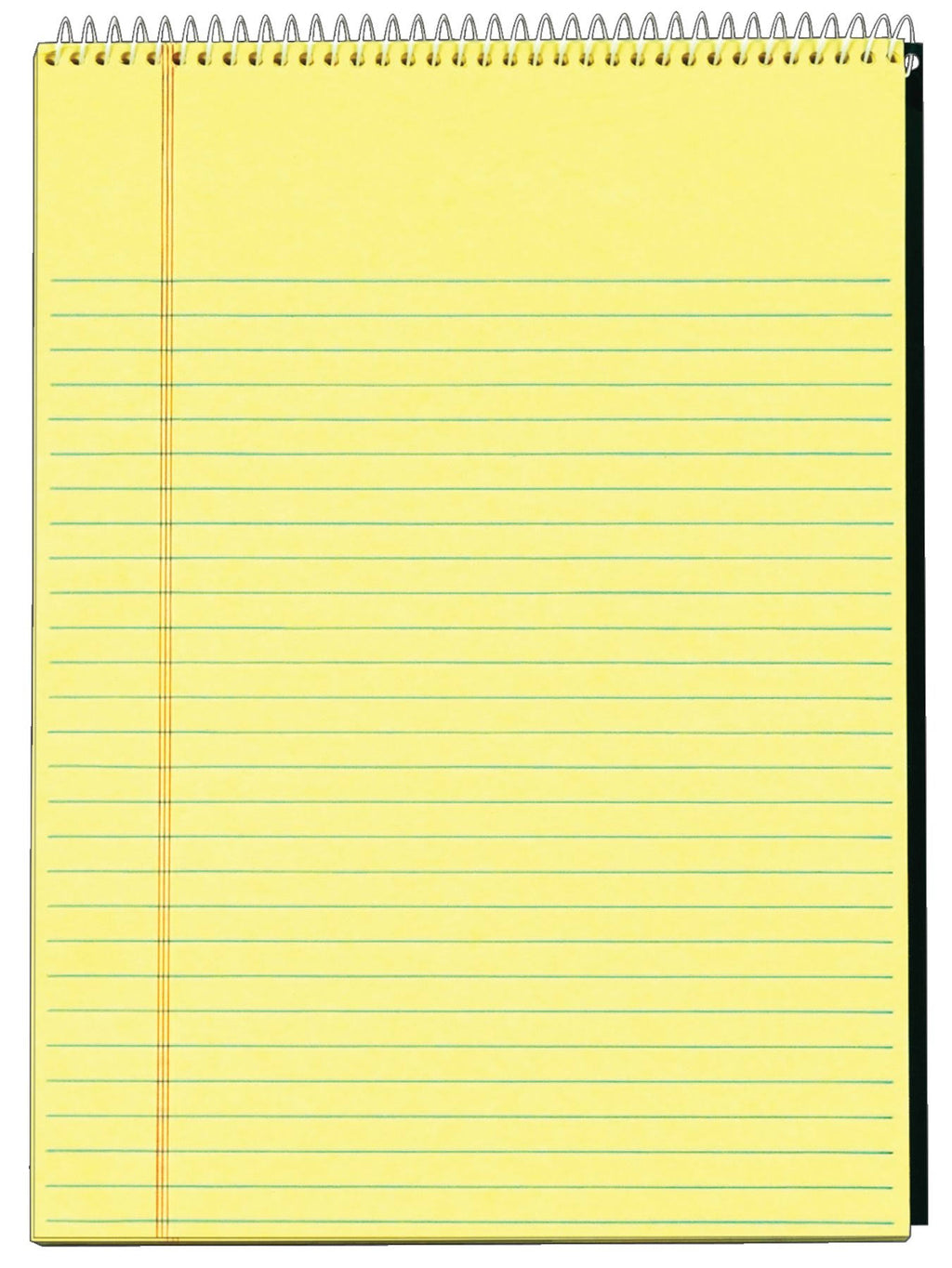 Wirebound Planner 8.5 x 11 Canary 70 Sheets A45666