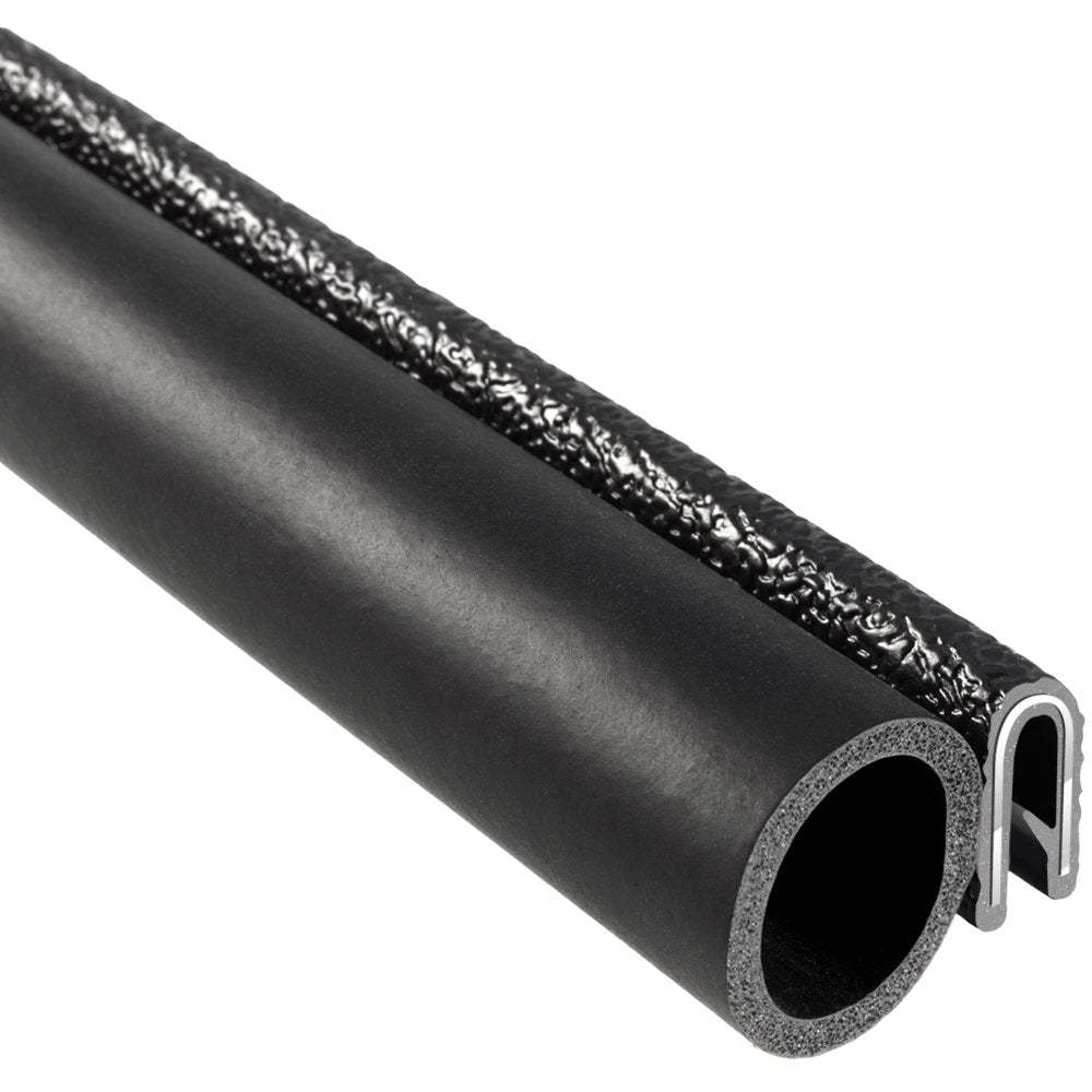 PVC EPDM Rubber Trim Seal with Side Bulb, 25' Length Y910