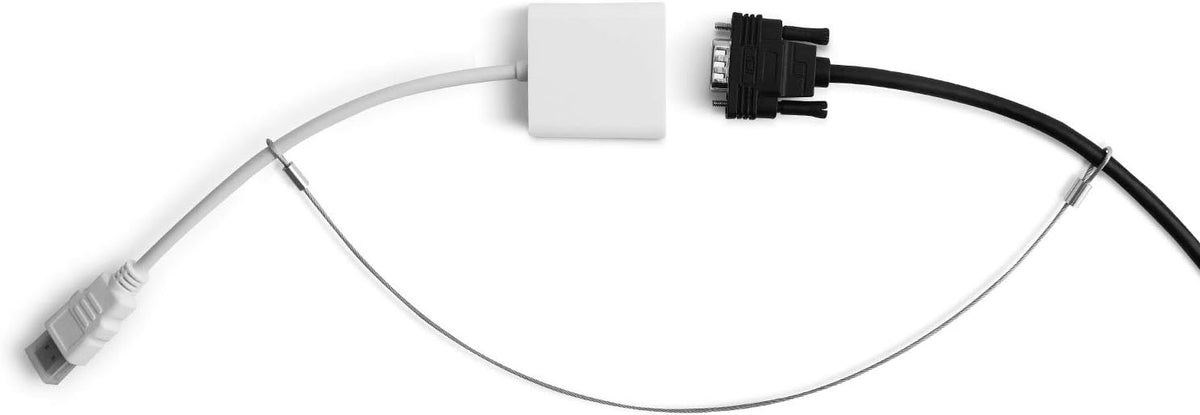 30 Pack 12 inch Adjustable Nylon Coating Security Cable Tether I718