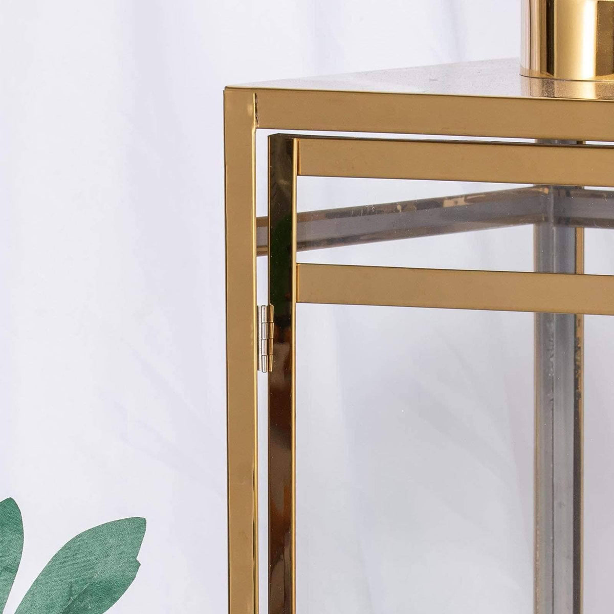 22x22 Gold Metal Lantern Candle Holder G642306