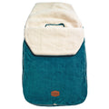 Sherpa-Lined Toddler Car Seat Cover and Bunting Bag Black K2952
