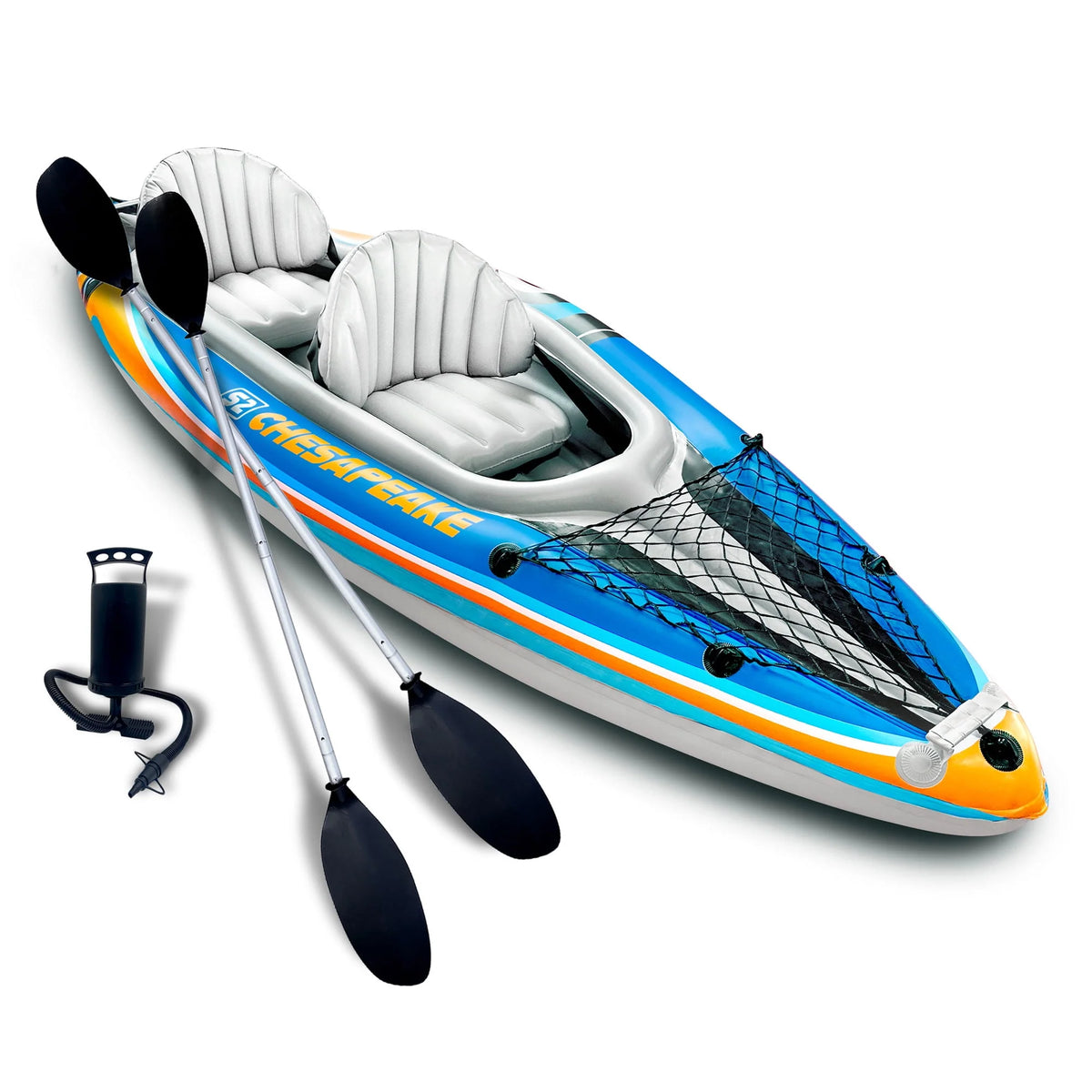 2-Person Inflatable Kayak with Oars and Pump Z210550