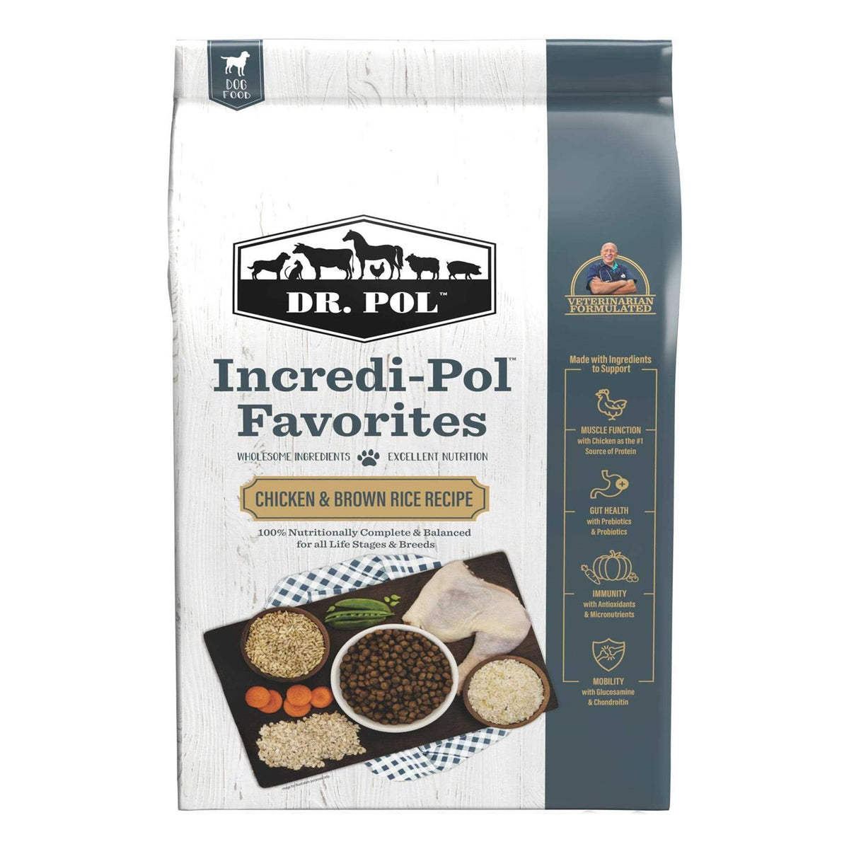 Chicken & Brown Rice Dog Food Q1146