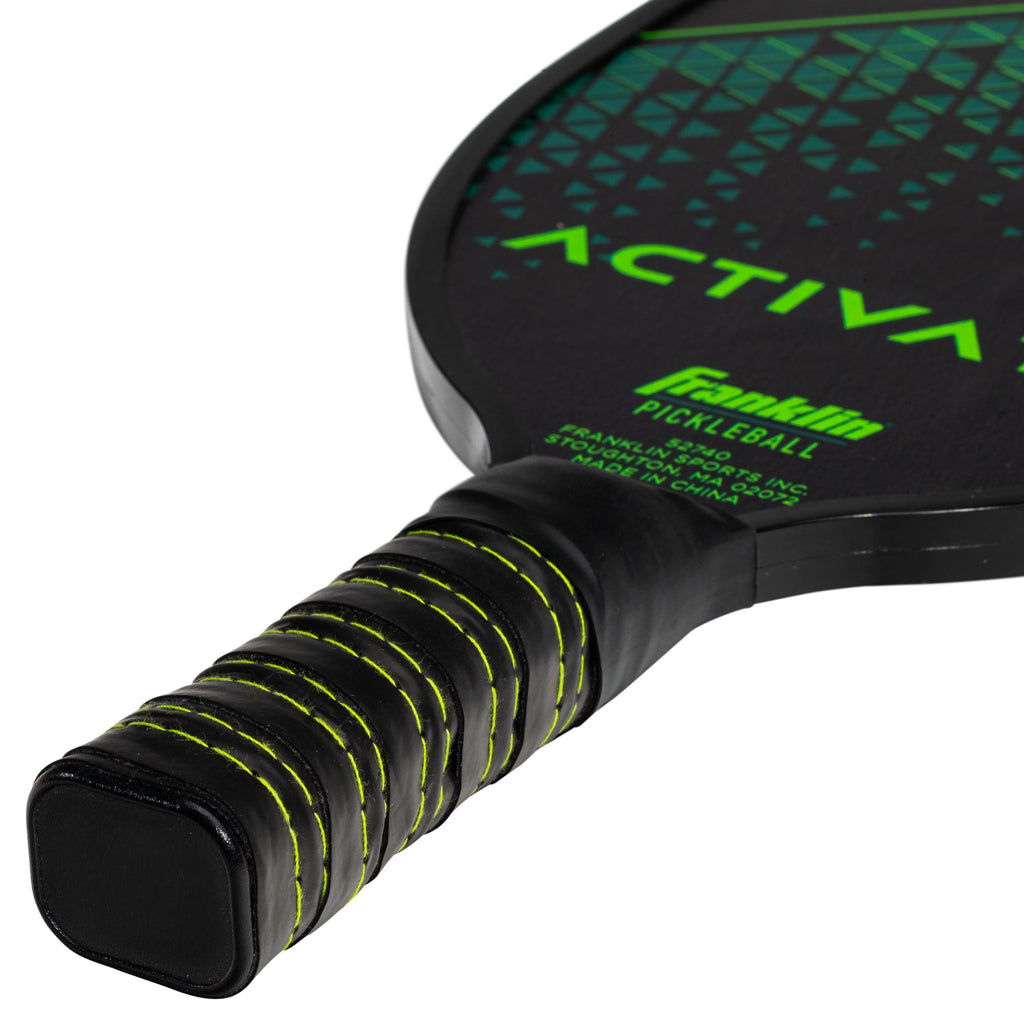 Wooden Pickleball Paddle 4 Player Paddle and Ball Set U676252