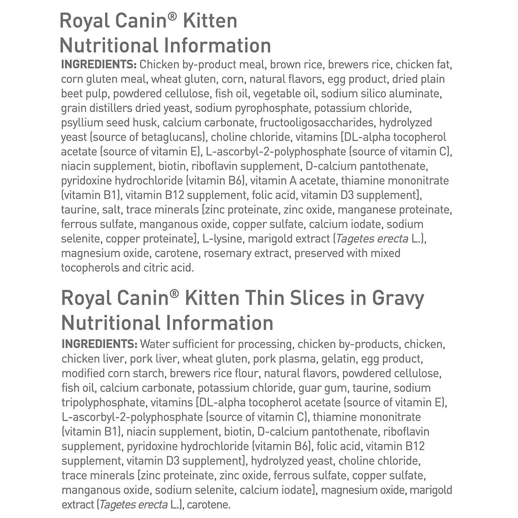 Kitten Dry Cat Food Starter Kit O105