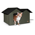 Extra-Wide Outdoor Kitty House K41070