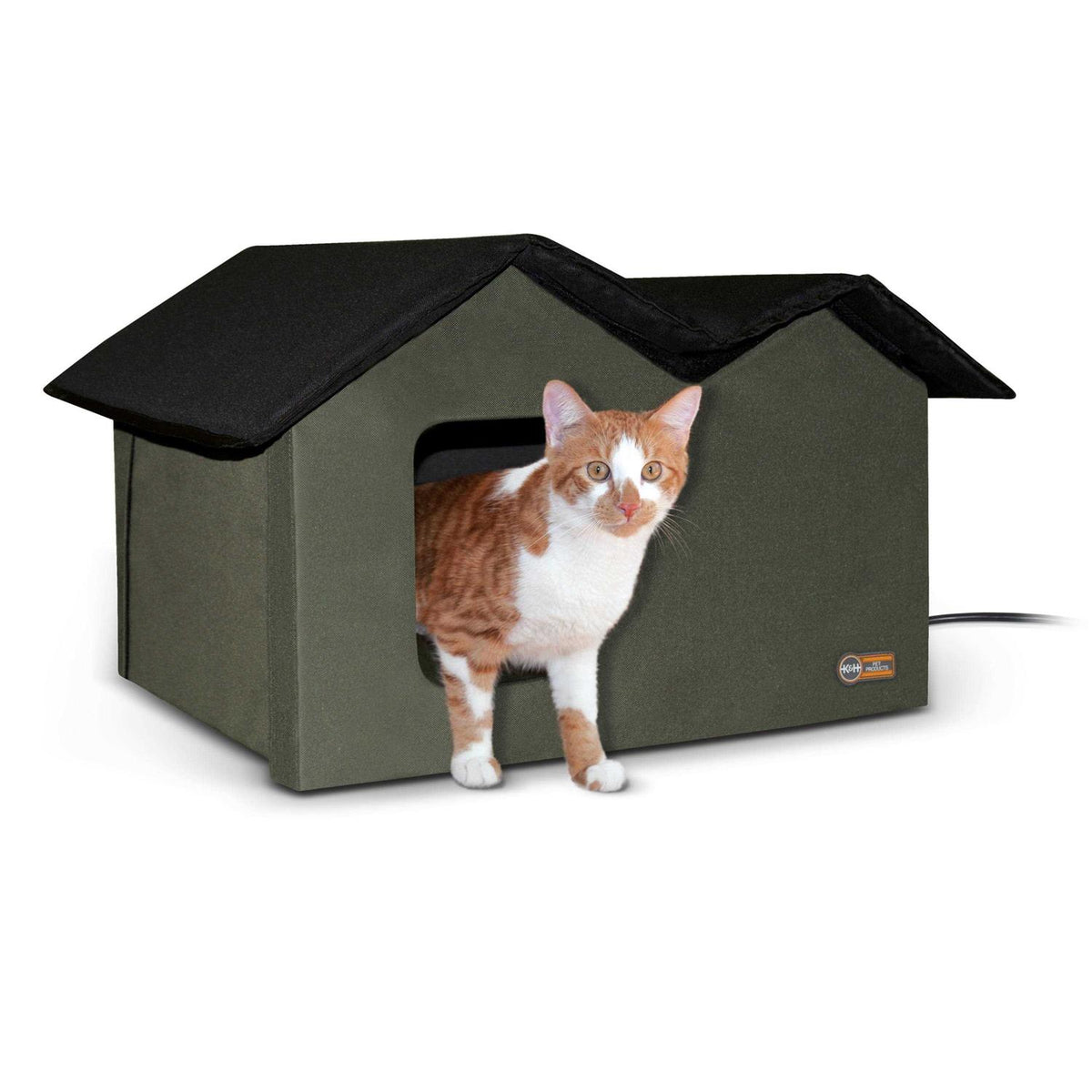 Extra-Wide Outdoor Kitty House K41070