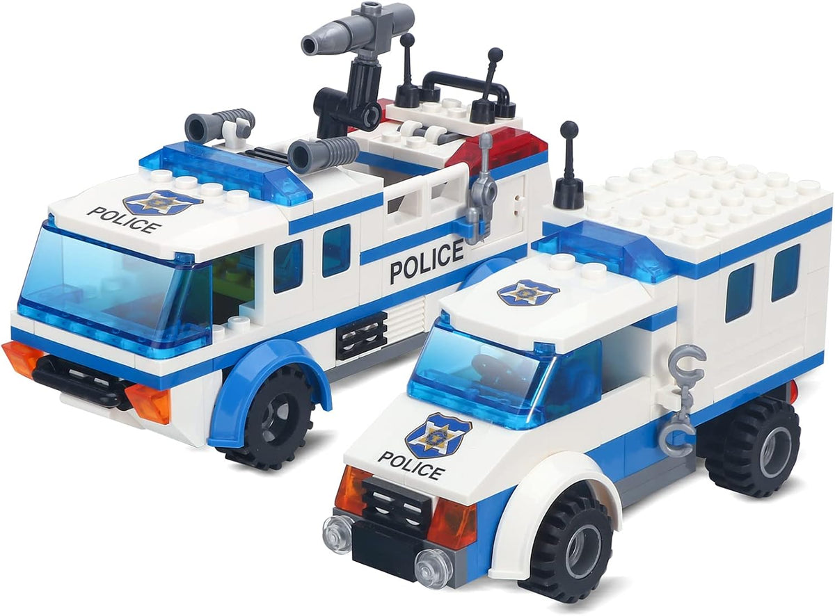 368 PCS City Police Building Set with 4 Mini Dolls R8361