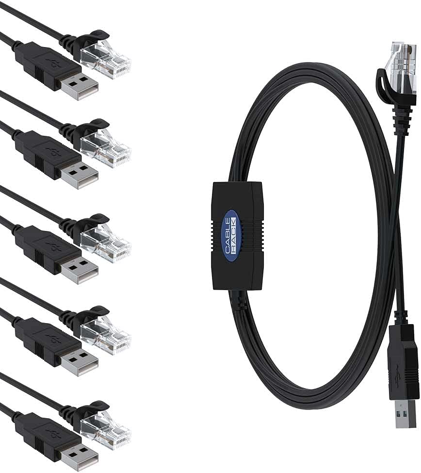 6ft USB to RJ45 Console Cable 5-Pack M535